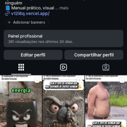 Conta so instagram, engajada, 6k seg🚀🚀🚀