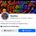 Página de Receitas 💚🥗😋🥘