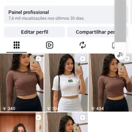 Insta com 1890 seguidores