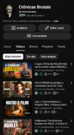Canal Monetizado em português 18 mil inscritos