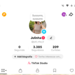 Conta tiktok shop 3300 Seguidores