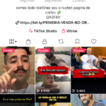 Conta tiktok engajada, quase 3k seg, tiktok shop ativo