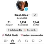 Conta monetizada tik tok shopp