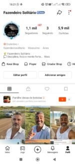 [AGRO/MOTIVACIONAL] CONTA KWAI 1,1K+ SEGUIDORES – CRESCIMENTO ACELERADO E LOJA 100% ATIVA! 🚀