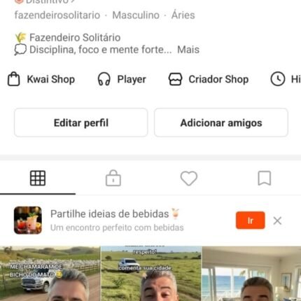 [AGRO/MOTIVACIONAL] CONTA KWAI 1,1K+ SEGUIDORES – CRESCIMENTO ACELERADO E LOJA 100% ATIVA! 🚀