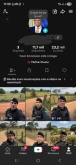 CONTA TIKTOK COM +10K SEGUIDORES MONETIZADAS