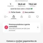Conta Tiktok SHOP + Monetização ativo