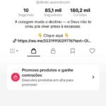 Conta Tiktok Shop + Monetização Ativa - 85,1mil Seguidoires