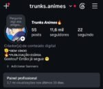 CONTA INSTAGRAM NICHO ANIMES 11k DE SEGUIDORES MONETIZAÇÃO LIBERADA NA PÁGINA 3 MILHÕES ALCANCE ÚLTIMOS 30 DIAS