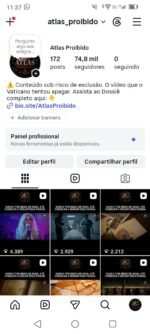 Instagram com 74,8 Mil Seguidores Reais e Ativos