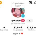 Conta Tiktok +32,9K Super engajada
