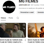 Canal com 687 inscritos e crescendo rápido