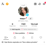 Conta TikTok shop 7k