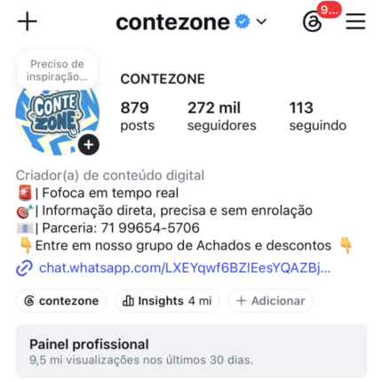 Instagram bombado