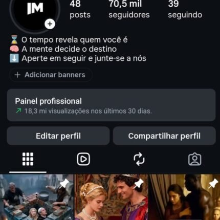 Inspira Mestre 79 mil seguidores- Motivação/ Engajamento altíssimo