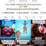 Conta Tiktok 100 mil seguidores