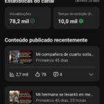 Canal Youtube 5300 Inscritos