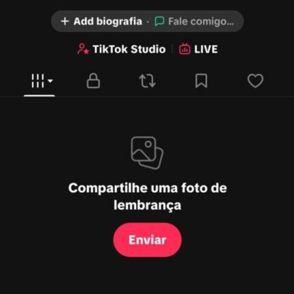 Conta tiktok