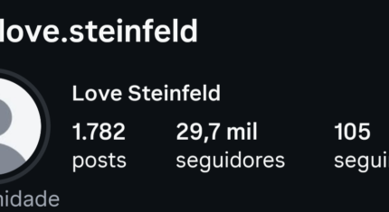 Conta do Instagram Página de fã (que você pode mudar) 29K de Seguidores