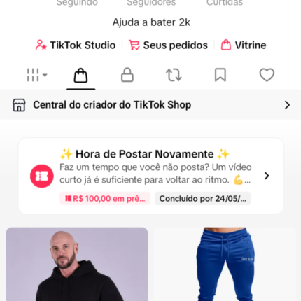 🚨 VENDO CONTA TIKTOK 🚨 ✅ TikTok Shop liberado 💸 Pronta para monetizar e vender👛