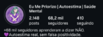 Conta do Instagram Eu Me Priorizo com 68K