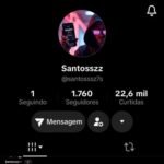Conta TIKTOK barata engajamento bom 1760 seguidores