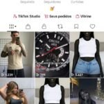 Tik Tok com shop ativo