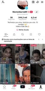 CONTA DO TIK TOK COM RPM BAIXO