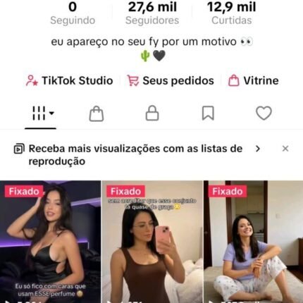 🔥 TikTok Feminino IA Viral — 27k Seguidores