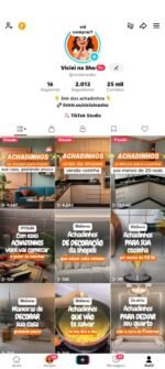 CONTA TIKTOK | 2K SEG👥| 25 K CURT❤️| SHOP ATIVO🛍️| SEM DOCUMENTAÇÃO 🪪 | ACHADINHOS 🛒 | PERFIL ENGAJADO 📈