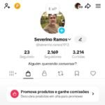Conta TikTok - @severino.ramos1913 | 2.169 Seguidores | Shop Ativado
