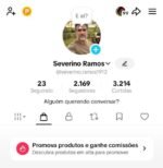 Conta TikTok - @severino.ramos1913 | 2.169 Seguidores | Shop Ativado