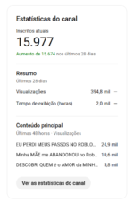 📈 CANAL 15,9 MIL INSCRITOS COM ALTO POTENCIAL DE CRESCIMENTO! - Imagem 2