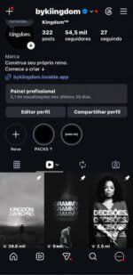 Instagram com 54,5K Seguidores Orgânicos | Faturando Muito