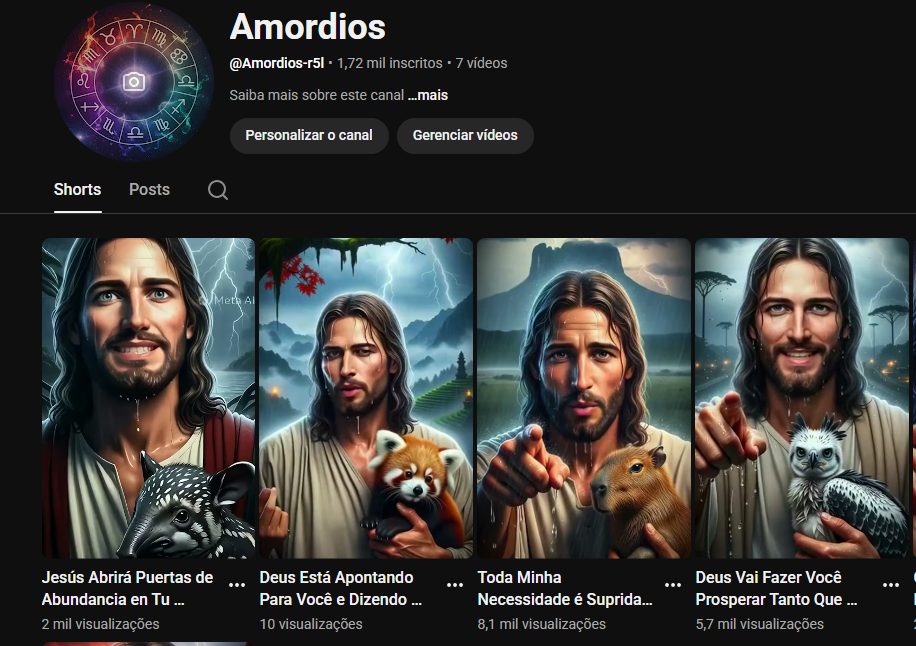 3 CONTA YOUTUBE DISPONÍVEL ️ Canal 1.7 Mil Inscritos 🚀🌱 | Crescimento 100% orgânico (esp) - Imagem 1