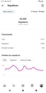 🚀CONTA DO INSTAGRAM ORGÂNICO (26.3 mil seguidores & 3.2 MILHÕES de viws em 30D) - Imagem 4