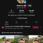 CONTA DA ALEMANHA RECÉM MONETIZADA NO TIKTOK COM 10K DE SEGUIDORES