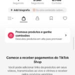 CONTA DO TIKTOK COM SHOP ATIVO +3,3K SEGUIDORES (ENGAJAMENTO REAL)