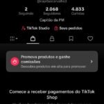 CONTA DO TIKTOK COM SHOP ATIVO +2K SEGUIDORES (ENGAJAMENTO REAL)