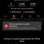 CONTA DO TIKTOK COM SHOP ATIVO +2K SEGUIDORES (ENGAJAMENTO REAL)