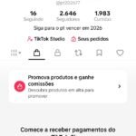 CONTA DO TIKTOK COM SHOP ATIVO +2,6K SEGUIDORES (ENGAJAMENTO REAL)