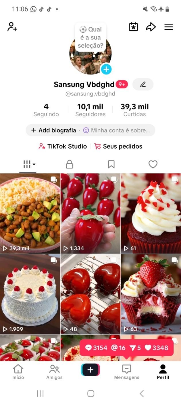 @sansung.vbdghd_print_1 CONTA DO TIKTOK MONETIZADA +10K SEGUIDORES (ENGAJAMENTO REAL) - Imagem 1