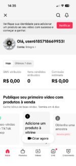 CONTA DO TIKTOK COM SHOP ATIVO +4,1K SEGUIDORES + LIVES ATIVAS(ENGAJAMENTO REAL) - Imagem 2