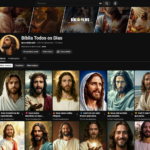 Canal YouTube com 5.380 Inscritos / Nicho de Religião (CRESCENDO MUITO RÁPIDO!)
