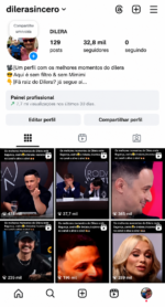 🚀PERFIL DO INSTAGRAM (32.8 mil seguidores & 7.7 MILHÕES de viws em 30D)