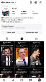 🚀CONTA DO INSTAGRAM ORGÂNICO (39,4 mil seguidores & 7,3 MILHÕES de viws em 30D)