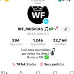 Conta com mais de 1K