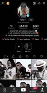 CONTA TIKTOK | 63K+ MONETIZADA | TIKTOK SHOP | MONETIZADO | NENHUMA RESTRIÇÃO ✅ | ALCANCE ENORME EM TODOS OS VÍDEOS!