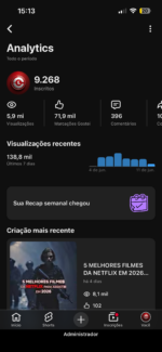 Canal YouTube Shorts - +9 mil seguidores - Imagem 2