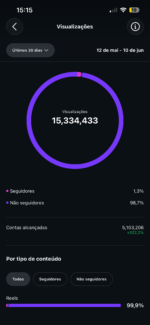 Instagram +16 Mil Seguidores +15m de visualizações nos últimos 30 dias - Imagem 2
